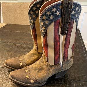 American flag boots Dan Post